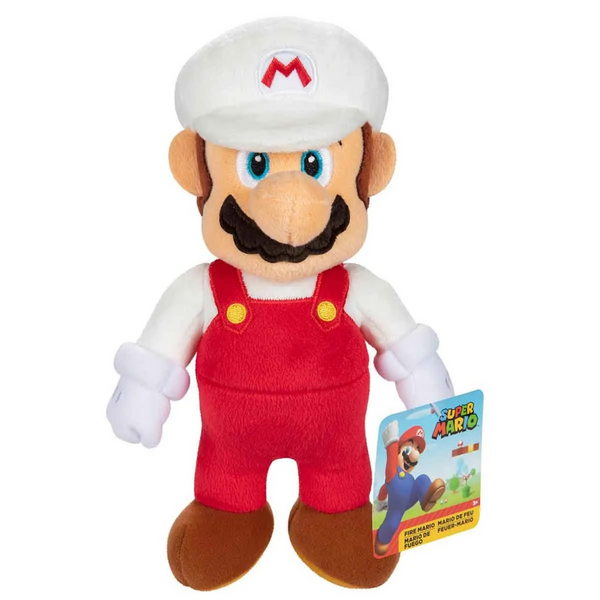 PELÚCIA MARIO DE FOGO 22 CM - SUPER MARIO